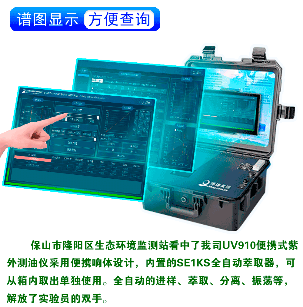 UV910便攜式紫外測油儀