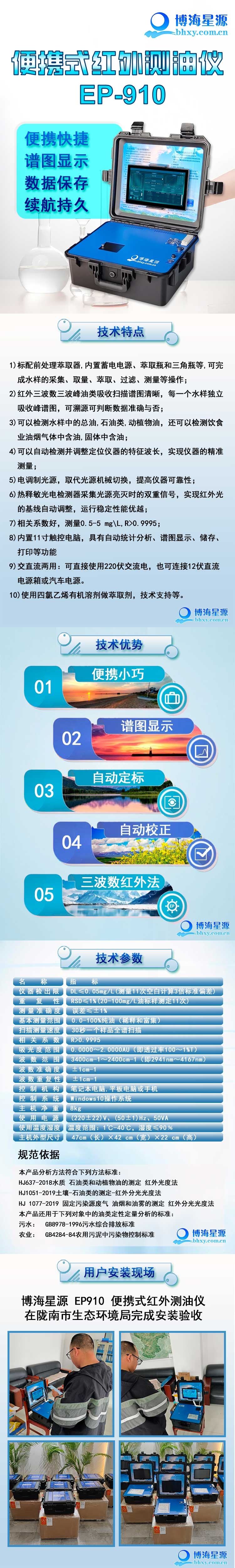 便攜式紅外測油儀 便攜式紅外測油儀
